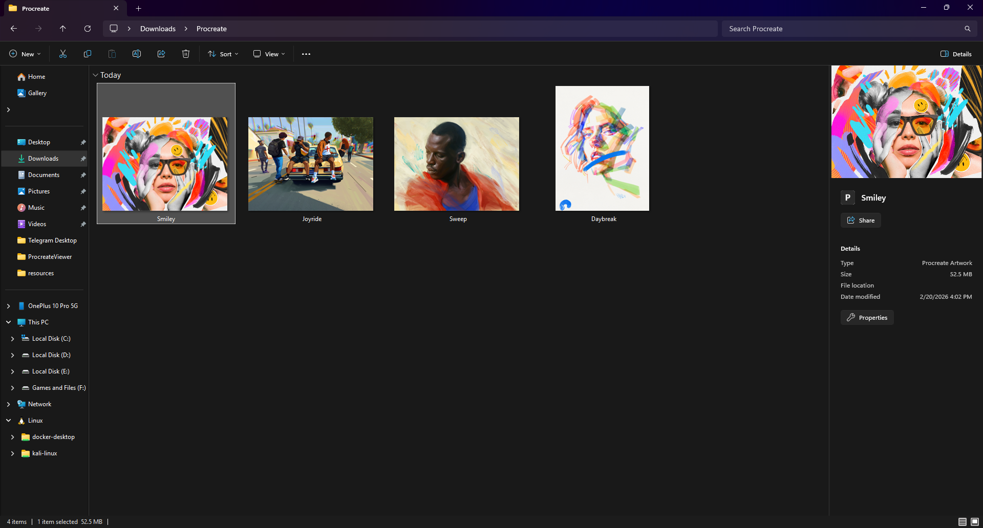 After ProcreateViewer