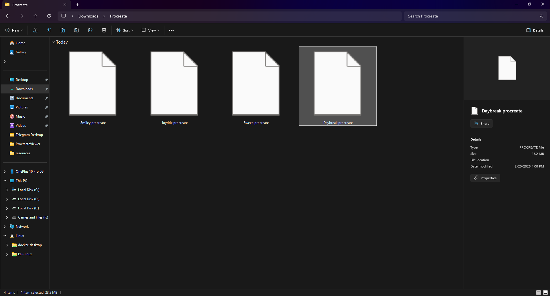 Before ProcreateViewer